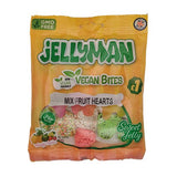 Jellyman Vegan Fizzy Mix Fruit Hearts 12x120g