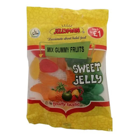 Jellyman Jellyman Mix Gummy Fruits (24x80GR)