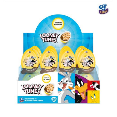 Jm Looney Tunes Surprise Chocolate Egg (20GRx24pcs) product image