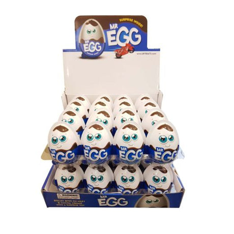 Jm Mr Egg Surprise Chocolate Egg (20GRx32pcs) product image