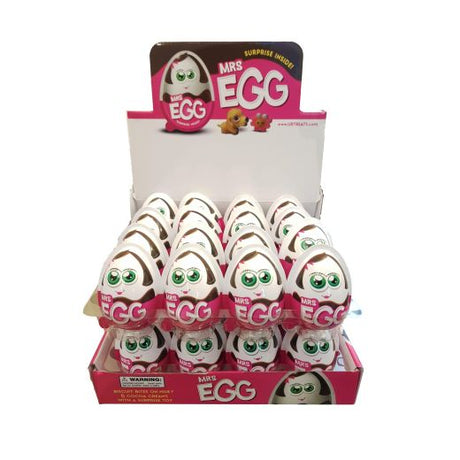 Jm Mrs Egg Surprise Chocolate Egg (20GRx32pcs) product image