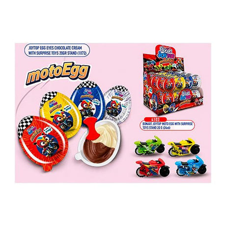Jm Bonart Joytop Moto Egg With Surprise Toys (20g) product image