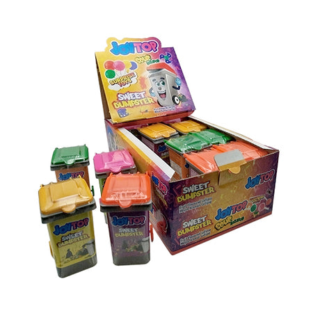 Jm Bonart (64)-Joytop Sweet Dumpster Lollipop With Surprise Toy 11Gr 12 X 4(9201) (4x11GX12) - Aytac Foods Wholesale
