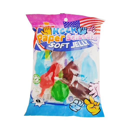 Jm Fruity Jellies Rock Paper Scissor Jelly (35g*9 pcs) product image