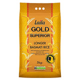Laila Gold Basmati Rice (1x5KG)