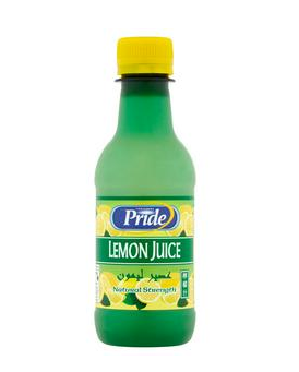 Pride Lemon Juice (12x250ML)