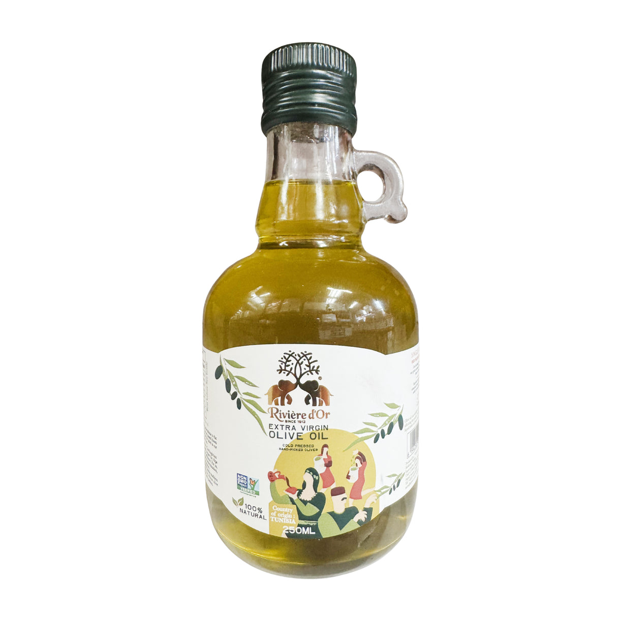 Riviere D'Or Galloni Extra Virgin Olive Oil 250ML x 12 Glass