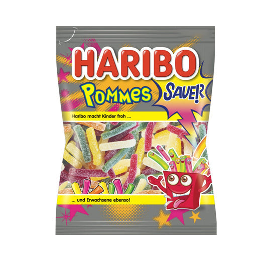 100g Jm Blue Haribo Pommes Sauer product image