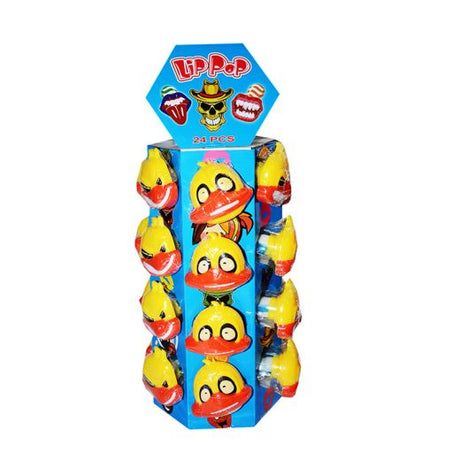 PR Duck Lip Lollipops, 15GR X 24PCS - Aytac Foods Wholesale