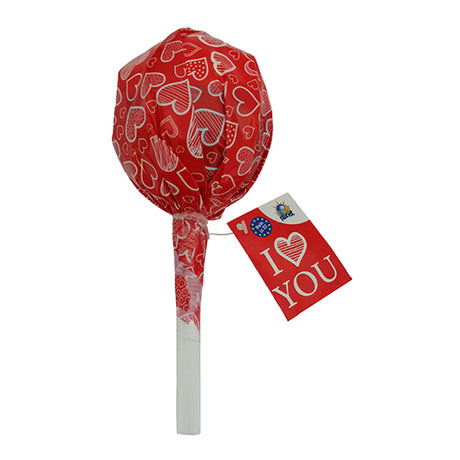 Jm Un Mini Giant Lollypop-I Love You , 30G - Aytac Foods Wholesale