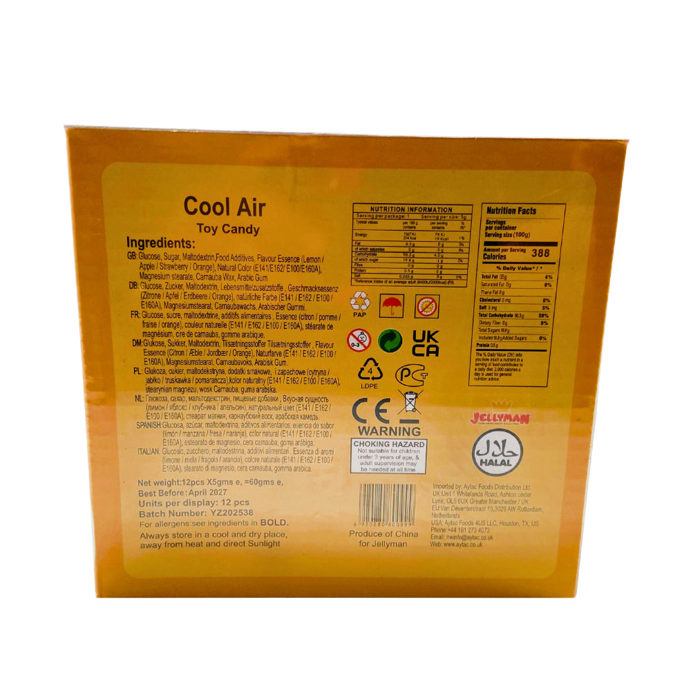 JM Toys Candy Crown Fan – 12x5g x 12PCS - Aytac Foods Wholesale