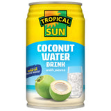 Tropical Sun Coconut Water with Pieces – Case of 12 x 330ml