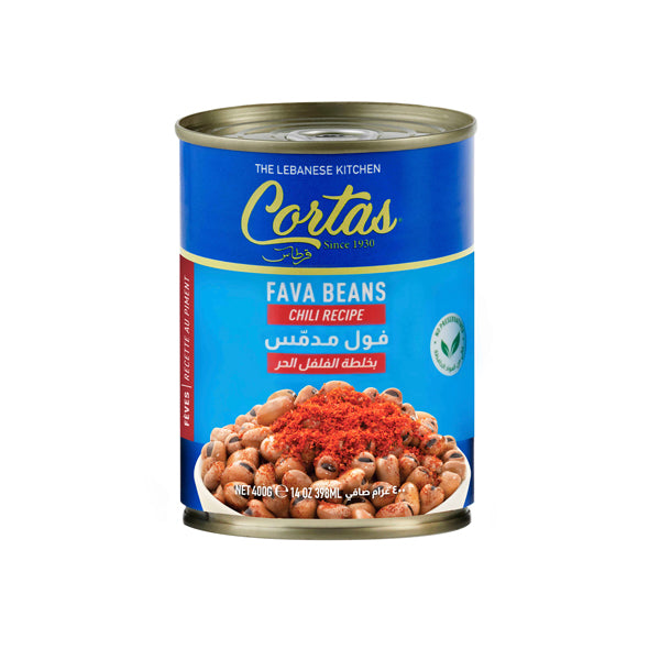 Cortas Fava Beans Chili Recipe (8545) (12x400GR) - Aytac Foods Wholesale