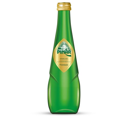 Pinar Sparkling Natural Mineral Water 330ml wholesale case of 6