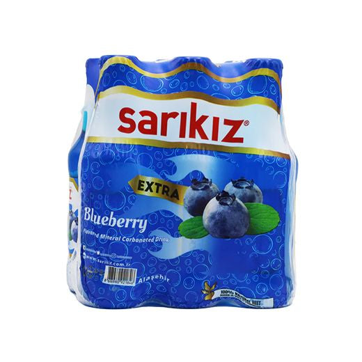 Sarikiz Blueberry Mineral Water , 200MLX6PCS - Aytac Foods Wholesale