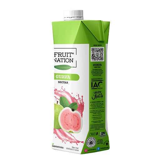 Fruit Nation Guava Nectar (12x1LT) - Aytac Foods Wholesale