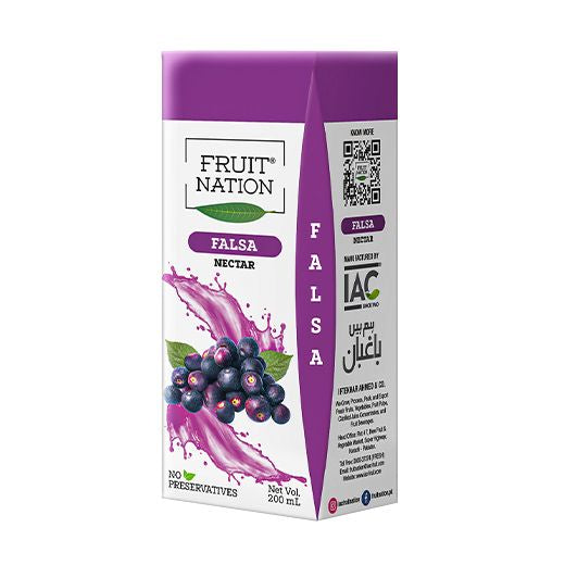 Fruit Nation Falsa Nectar (Berry) (6x6X200ML) - Aytac Foods Wholesale