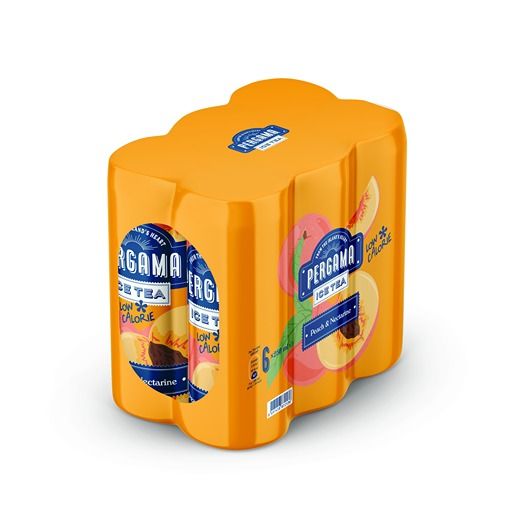 Pergama Peach & Nectar Low Calorie Ice Tea (4x(6X250ML))