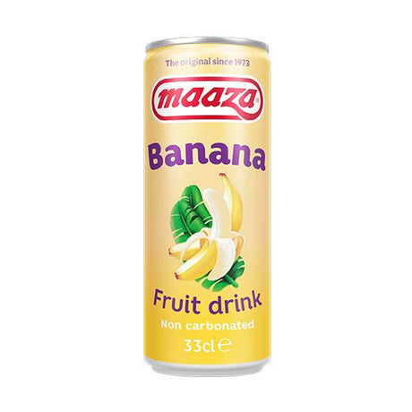 Maaza Banana Drink 330Ml-Can (24x330ML) - Aytac Foods Wholesale