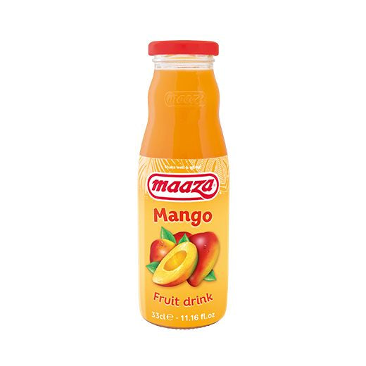 Maaza Mango Drink 330Ml-Glas Bottle , 330ml - Aytac Foods Wholesale
