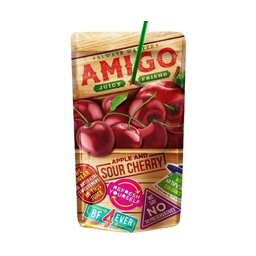 Amigo Drink Pouches 8PCS x 3 Case