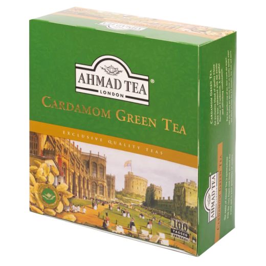 Ahmad Tea Cardamom Green Tea (24x500GR)