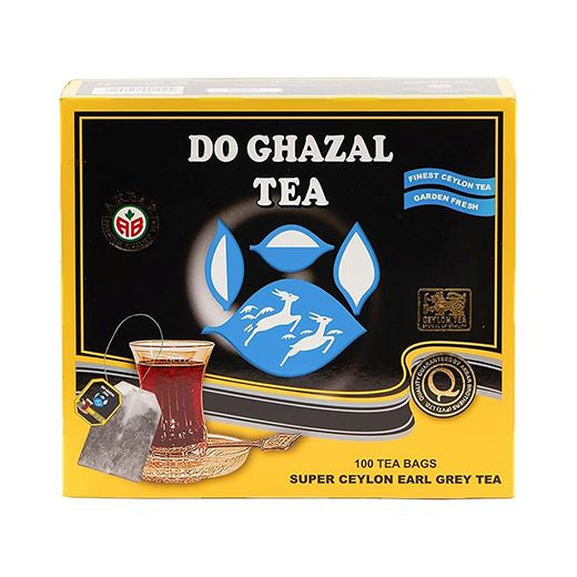 Do Ghazal Super Ceylon Earl Grey Tea Bags (Black) (100BAGS) product image