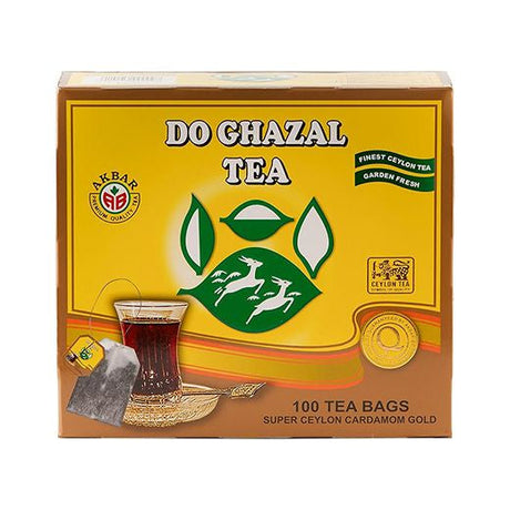 Do Ghazal Ceylon Cardamon Tea Bags (Yellow) (100BAGS) product image