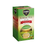 Camel Karak Tea Cardamom Unsweetened 14G (24x14G) - Aytac Foods Wholesale