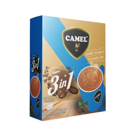 Camel 3-in-1 Smooth & Milky Coffee Mix – 12 x 15g