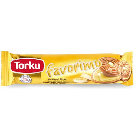 Torku Favorimo Biscuit With Banana Cream , 76GR - Aytac Foods Wholesale