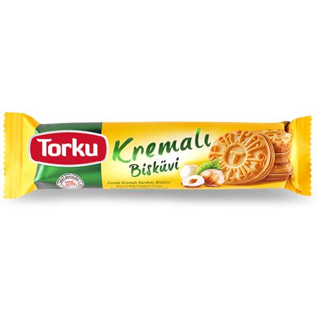 Torku Biscuit With Hazelnut Cream , 76GR - Aytac Foods Wholesale