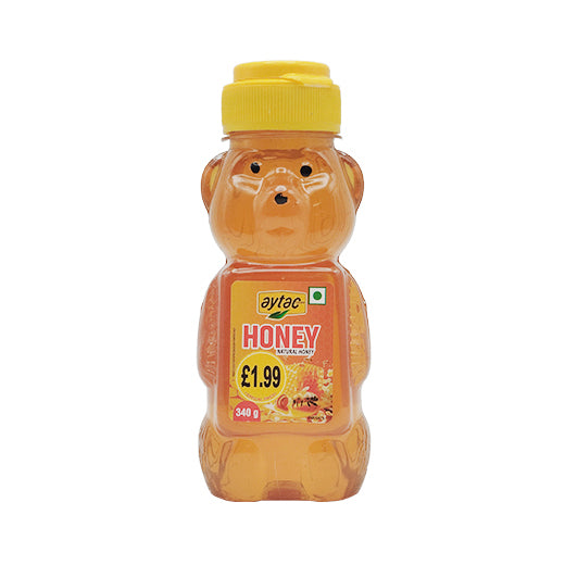 Aytac Pure Honey Bear Squeeze Bottle 340G (12 x 340G)