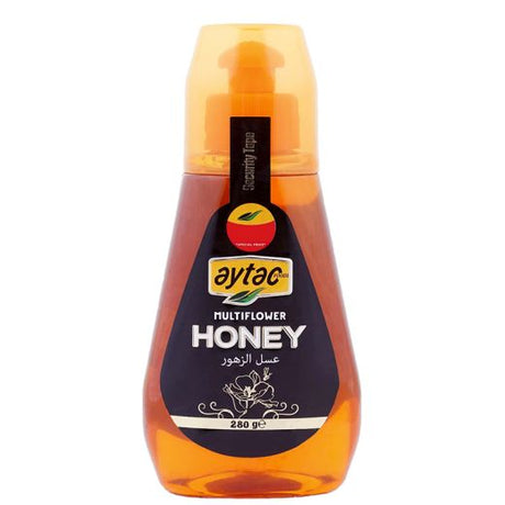 Aytac Multiflower Honey (Sq) , 280GR - Aytac Foods Wholesale