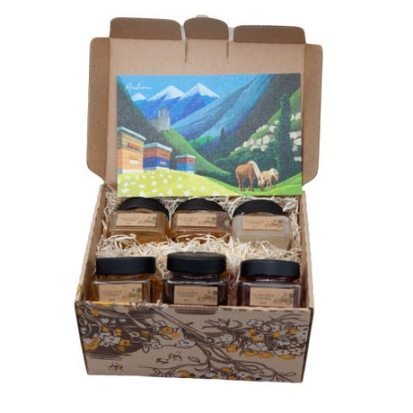 Le Souffle D''Adore Taster Honey Gift Box 6X40Gr , 40GR - Aytac Foods Wholesale