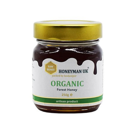 Honeyman Organic Forest Honey 250Gx6 - Aytac Foods Wholesale