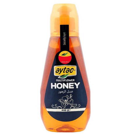 Aytac Multiflower Honey (Sq) , 400GR - Aytac Foods Wholesale