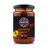 Gd Biona Organic Peperona Pasta Sauce 350G (8398) , 350GR - Aytac Foods Wholesale