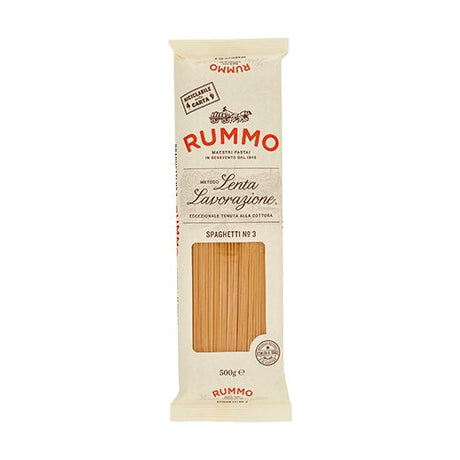 Rummo Spaghetti No. 3 Pasta 500g wholesale box