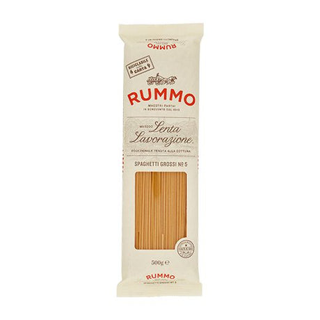 Rummo Spaghetti Grossi No. 5 Pasta 500g wholesale box