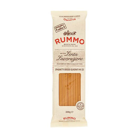 Rummo Spaghetti Grossi Quadrati No. 221 Pasta 500g wholesale box