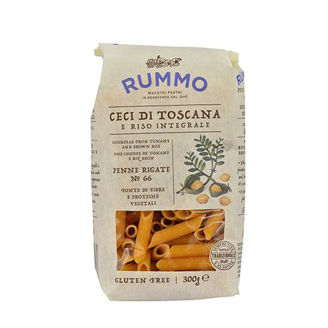 Rummo Penne Rigate with Tuscan Chickpeas No. 66 300g wholesale box