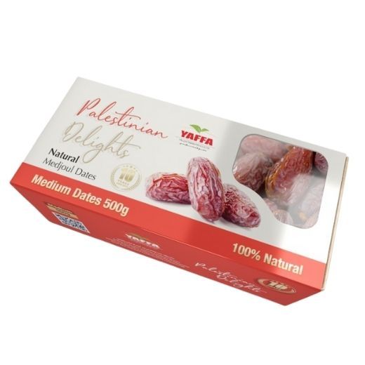 Yaffa Delight Medium Medjoul Dates A Class D (16x500GR)