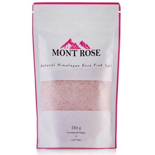 Gd Mont Rose Natural Himalayan Rose Pink Salt , 250GR - Aytac Foods Wholesale