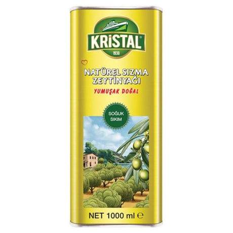 Kristal Riviera Olive Oil (Tin) , 1LT - Aytac Foods Wholesale