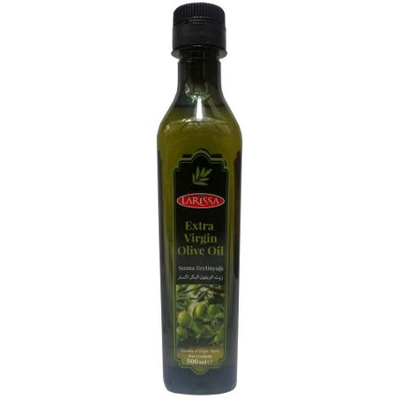 Larissa Extra Virgin Olive Oil (Green Pet) , 500ML - Aytac Foods Wholesale