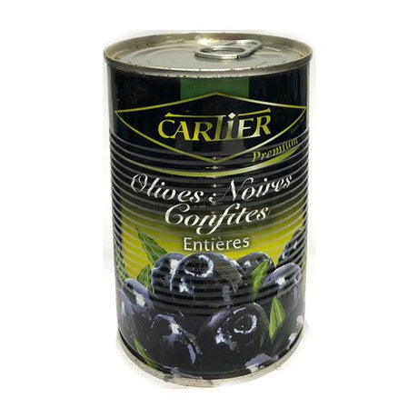 Cartier Whole Black Olives (Tin) , 500GR - Aytac Foods Wholesale
