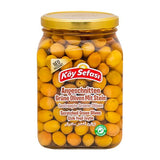 Koy Sefasi Green Olives Scratched [Jar](Cizik) (6x900GR) - Aytac Foods Wholesale
