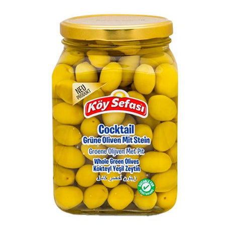 Koy Sefasi Green Olives Cocktail [Jar] (6x900GR) - Aytac Foods Wholesale