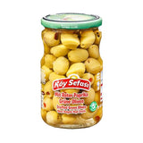 Koy Sefasi Green Olives Stuffed [Jar](Biberli) (12x400G) - Aytac Foods Wholesale